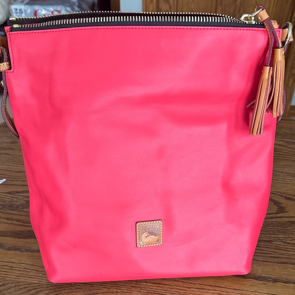 Dooney & Bourke Coral Leather Shoulder Bag